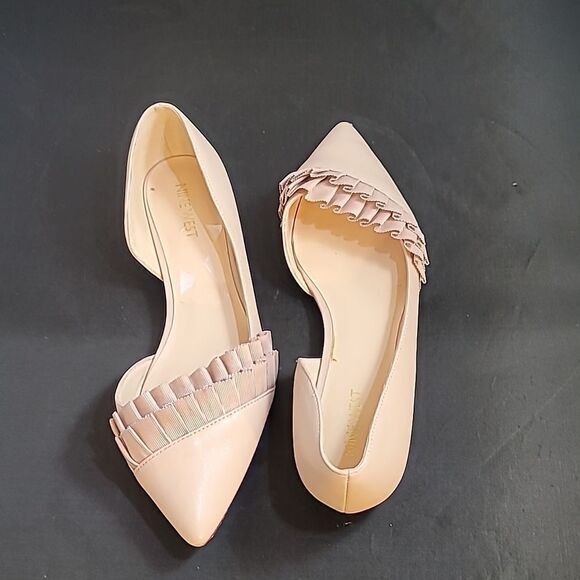 NINE WEST POINTE TOE WOMEN"S D'ORSAY SLIP-ON FLAT - Picture 6 of 13